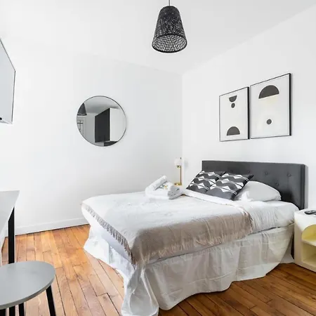 Service Au Coeur Du 19e - 2p Apartment *